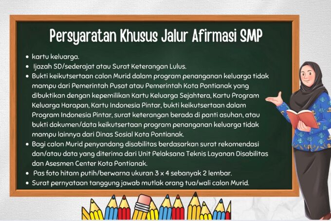 PERSYARATAN JALUR AFIRMASI SPMB 2025