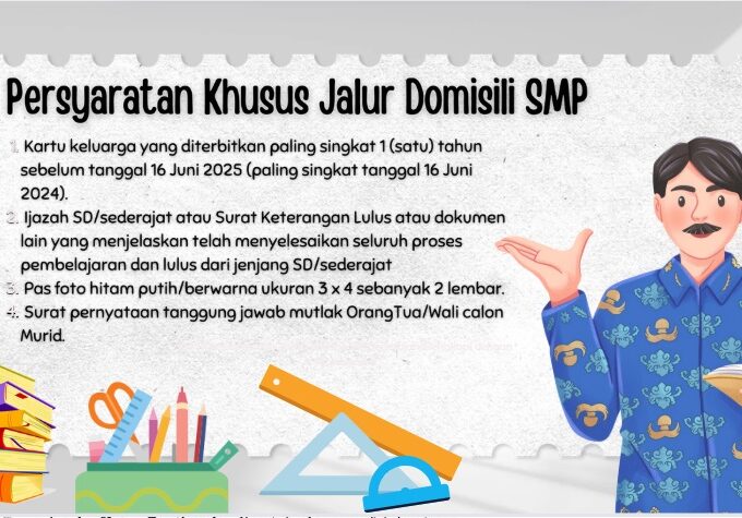 PERSYARATAN JALUR DOMISILI SPMB 2025